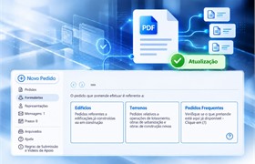 A legislação mudou. O ePaper deu resposta. Formulário único e dinâmico em PDF, disponível nos municípios que utilizam o ePaper.